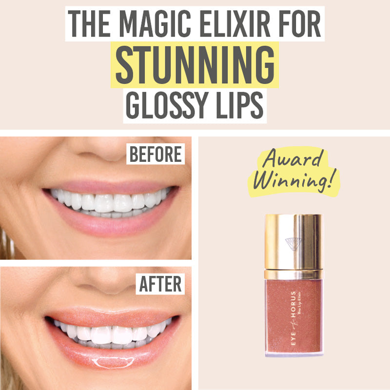 Eye Of Horus Bio Lip Elixir before and after results