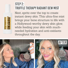 Glowy, Dewy and Radiant Skin Bundle Step 2 - Truffle Therapy Radiant Dew Mist