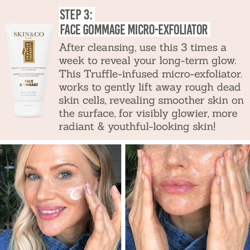 Glowy, Dewy and Radiant Skin Bundle Step 3 - Face Gommage Micro-Exfoliator