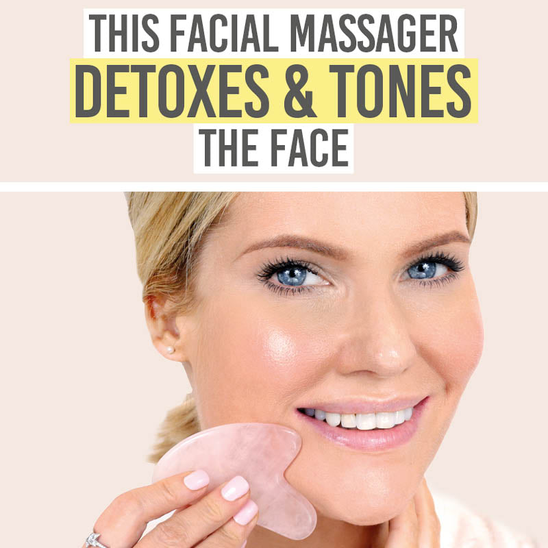 Gua Sha - Beauty and the Boutique - This facial massager detoxes & tones the face