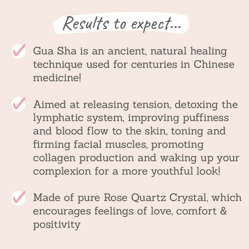 Results to expect - ancient healing technique to release tension, detox lymphatic system, improve puffiness & blood flow, tones facial muscles