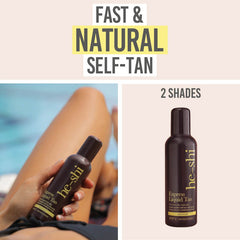 He-Shi Express Liquid Tan - Beauty and the Boutique - Fast & natural self-tan
