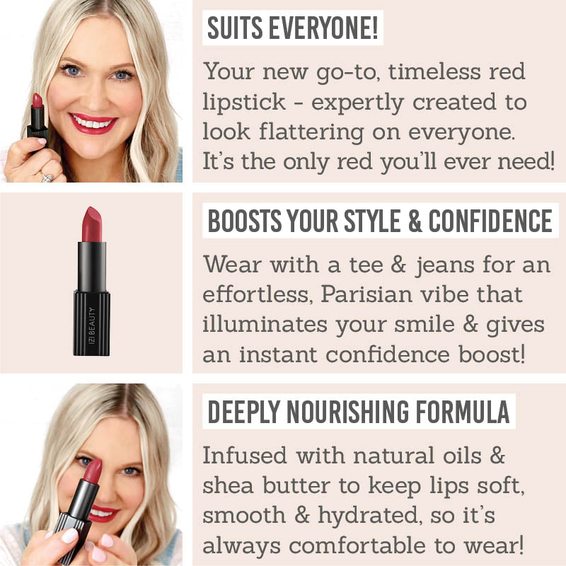 Benefits of IZI Beauty Empowered Lipstick in Thrive