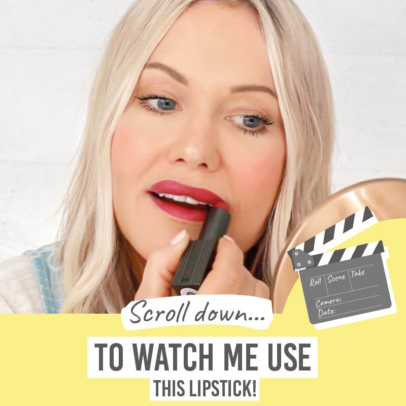 Scroll down to watch me use this lipstick