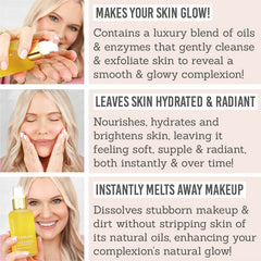 Benefits of Leahlani Pamplemousse Tropical Enzyme Cleansing Oil