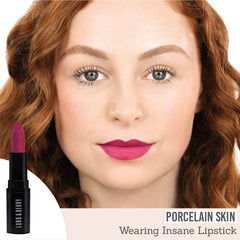 Lord & Berry ABSOLUTE Lipstick in shade Insane results on porcelain skin