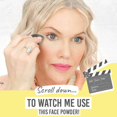Scroll down to watch the Lord & Berry Touch Up Blotting Powder video