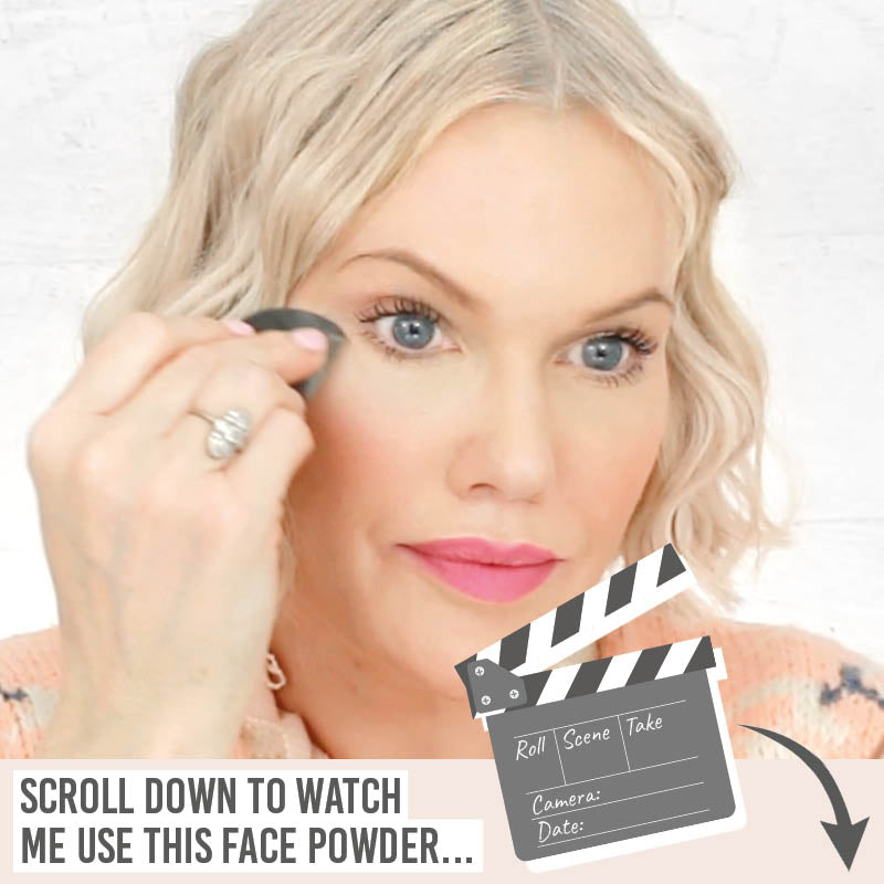 Scroll down to watch the Lord & Berry Touch Up Blotting Powder video