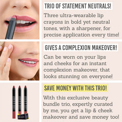 Benefits of Lord And Berry Lipstick Crayon Trio Sharpener