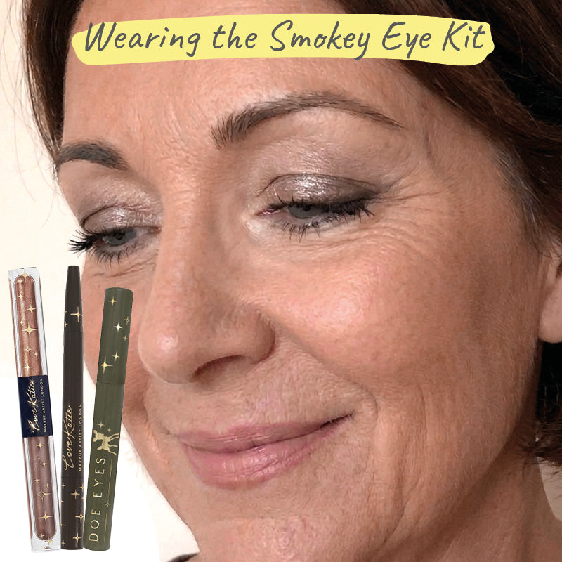 Love Katie Smokey Eye Bundle Kit real women results 