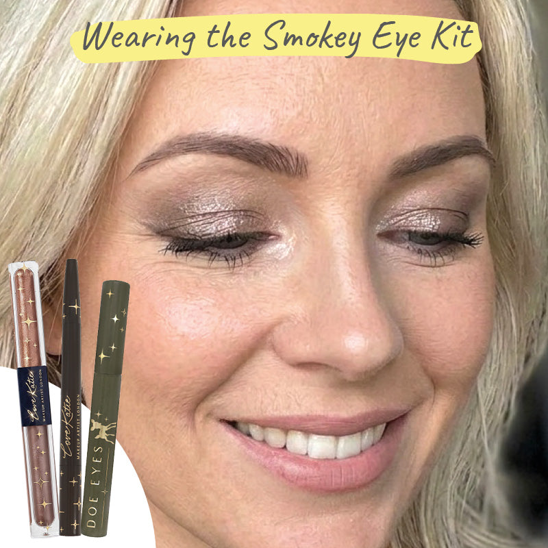 Love Katie Smokey Eye Bundle Kit real women results 
