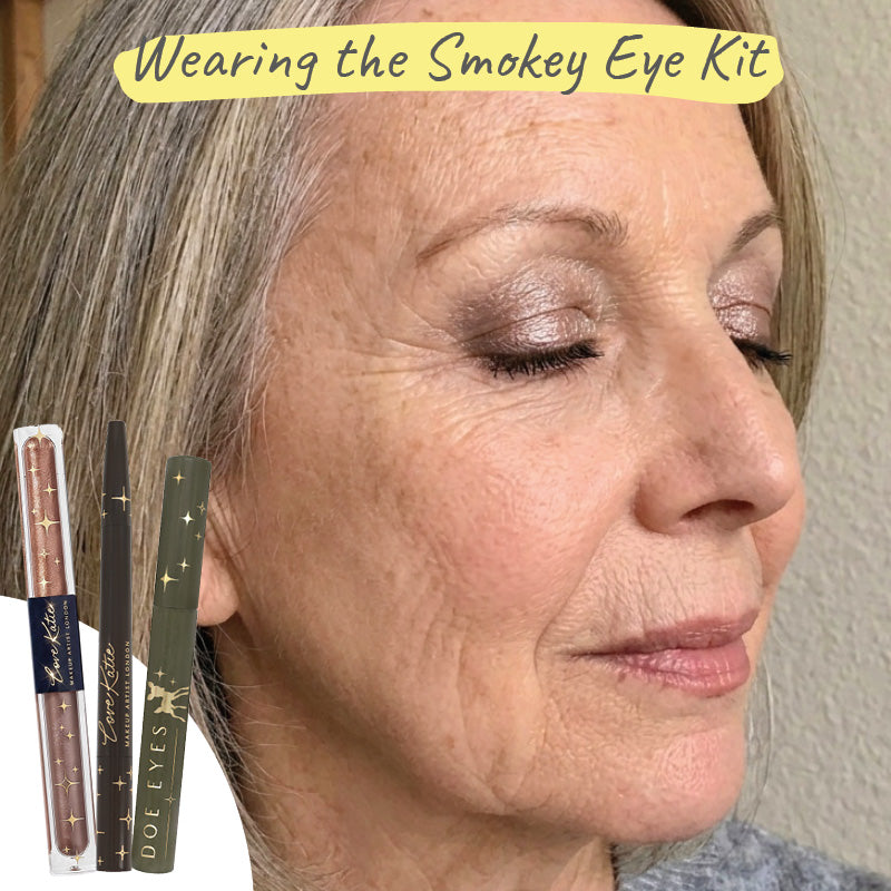 Love Katie Smokey Eye Bundle Kit real women results 