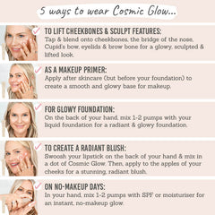 The 5 ways to use Love Katie Cosmic Glow Radiance Booster