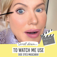 Scroll down to watch me use Love Katie Doe Eyes Eye-Opening Mascara