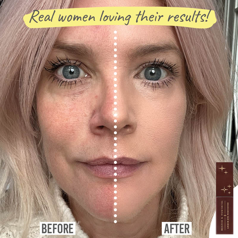 Love Katie Rested and Youthful Under-Eye Perfector real women before and after results on Katherine