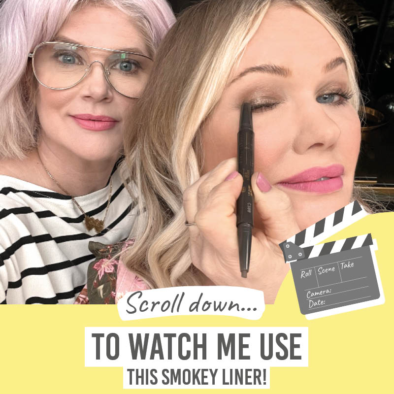Scroll down to watch me use Love Katie Smokey Liner in Dark Chocolate