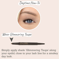 Love Katie Smokey Liner in Dark Chocolate - Daytime smokey eye how to