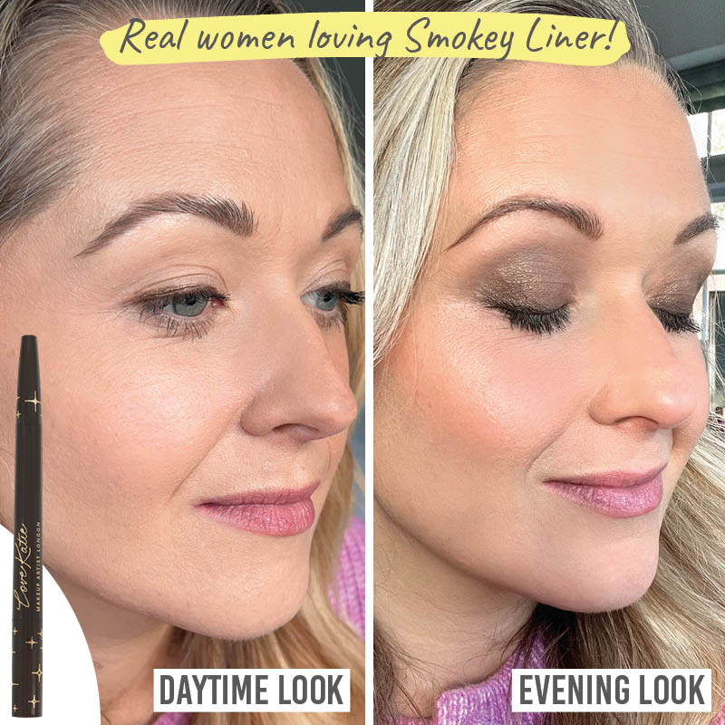 Real women loving Love Katie Smokey Liner in Dark Chocolate - Charlotte
