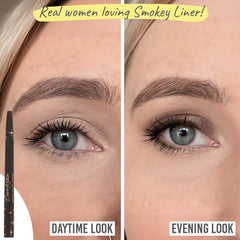 Real women loving Love Katie Smokey Liner in Dark Chocolate - Tash