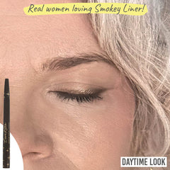Real women loving Love Katie Smokey Liner in Dark Chocolate - Katie 