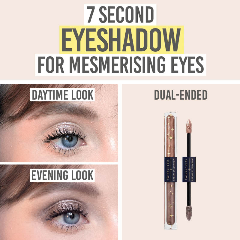 Love Katie Twinkle Eyes Cream Eyeshadow - Beauty and the Boutique - 7 second eyeshadow for mesmerising eyes