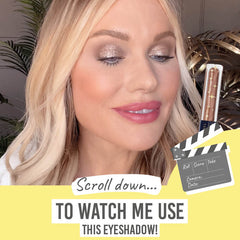 Scroll downs to watch me use the Love Katie Twinkle Eyes Cream Eyeshadow 