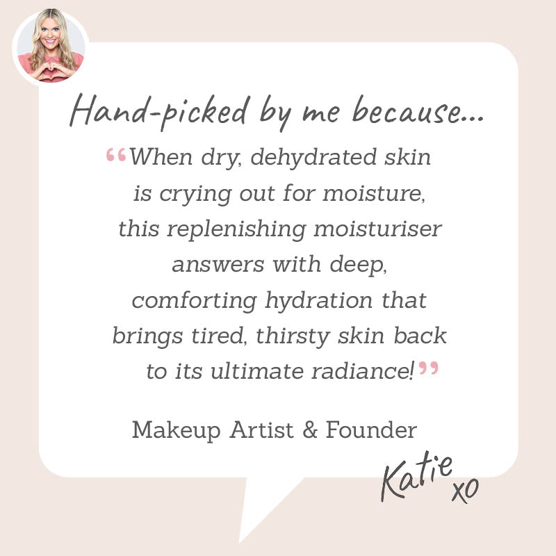 Mazillo Replenishing Moisturiser - Hand-picked by Katie to bring back hydration & radiance to the most tired, thirsty skin!