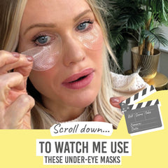 Scroll down to watch me use this Mii Cosmetics - Bright-Eyed Hydrogel Revive & Refresh Mask
