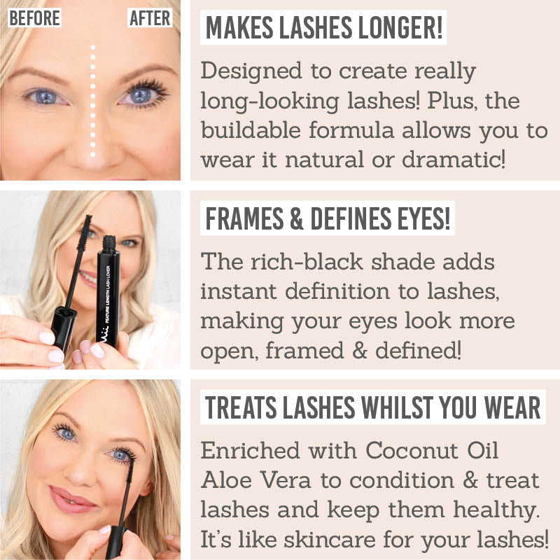 Benefits of Mii Cosmetics Feature Length Lash Lover Mascara