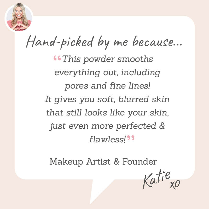 Mii Cosmetics Illusionist Translucent Setting Powder - hand-picked by Katie for smoothing pores & fine lines for perfected, soft & flawless skin