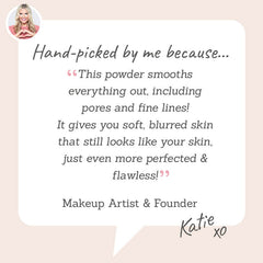 Mii Cosmetics Illusionist Translucent Setting Powder - hand-picked by Katie for smoothing pores & fine lines for perfected, soft & flawless skin