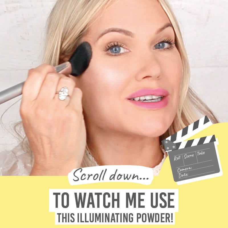 Scroll down to watch me use Mii Cosmetics Light Loving Illuminator in Leading Lady