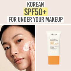 Ondo Beauty 36.5 Ceramides & Cica Protective Sun Cream SPF50+ - Beauty and the Boutique - Korean SPF50+ for under your makeup