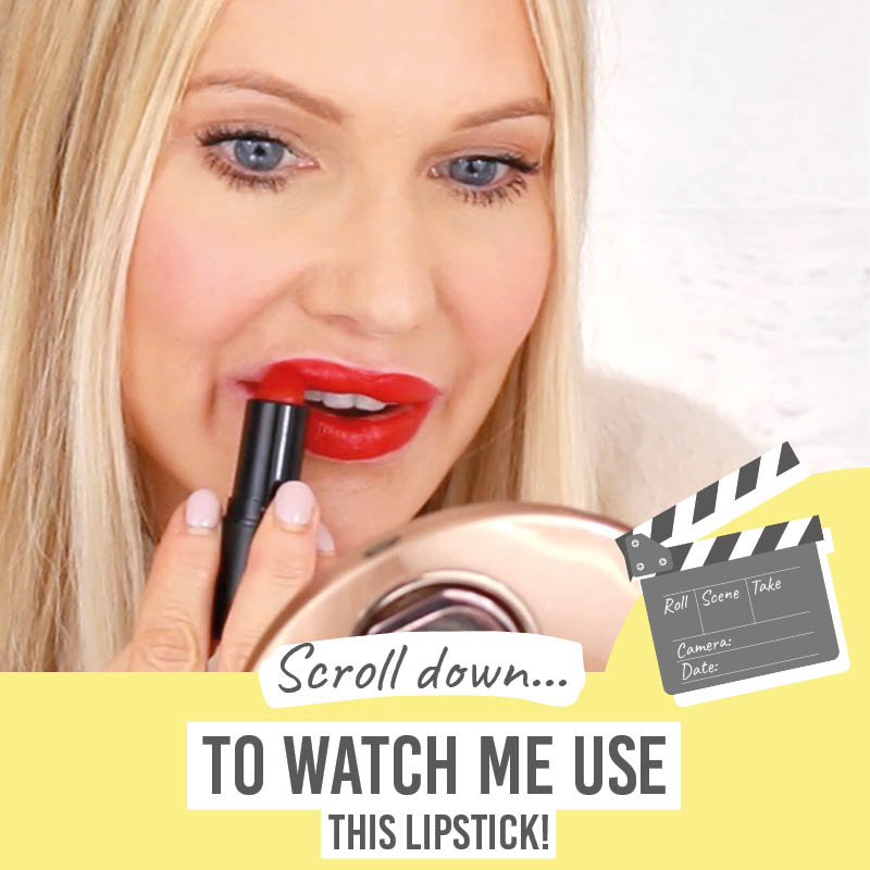 Scroll down to watch Rageism Matte Lipstick in 'Scarlett' video