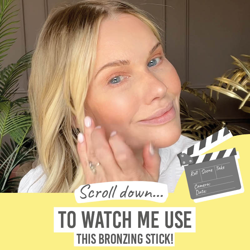 Scroll down to watch the Runway Room Rose Bronze Mineral Cream Stick in action