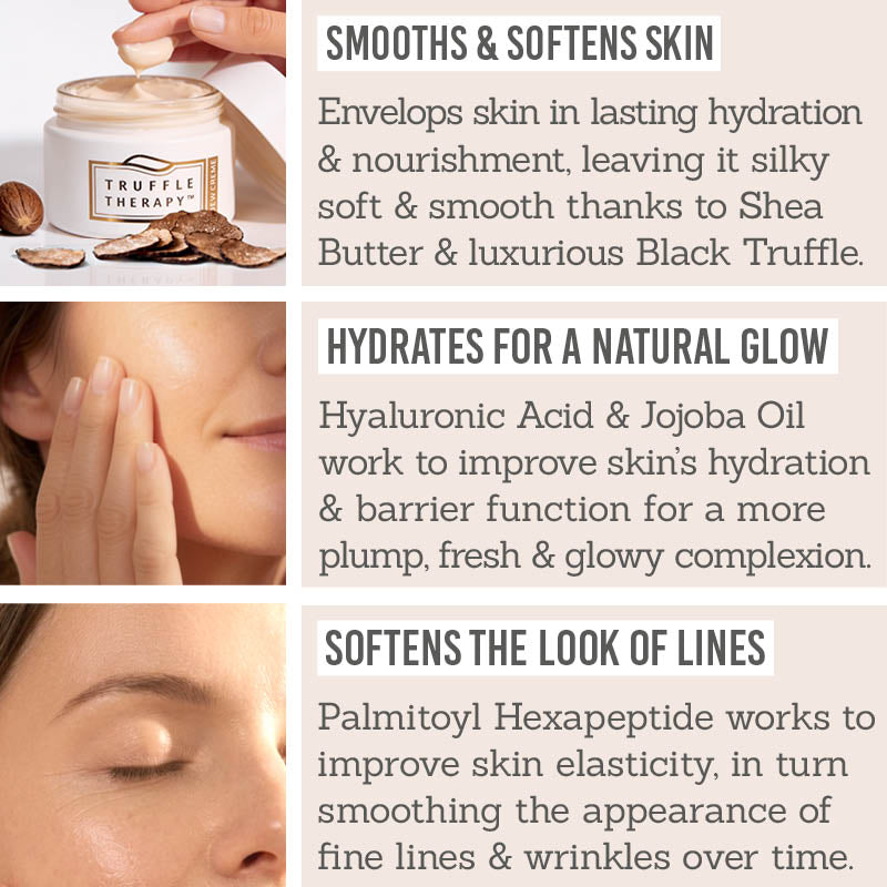 Skin & Co Truffle Therapy Day Crème - Smooths & softens skin, hydrates for a natural glow, softens the look of lines