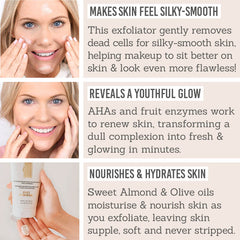 Skin & Co Truffle Therapy Face Gommage Micro-Exfoliator Key Benefits - Makes skin feel silky-smooth, reveals a youthful glow, nourishes & hydrates skin