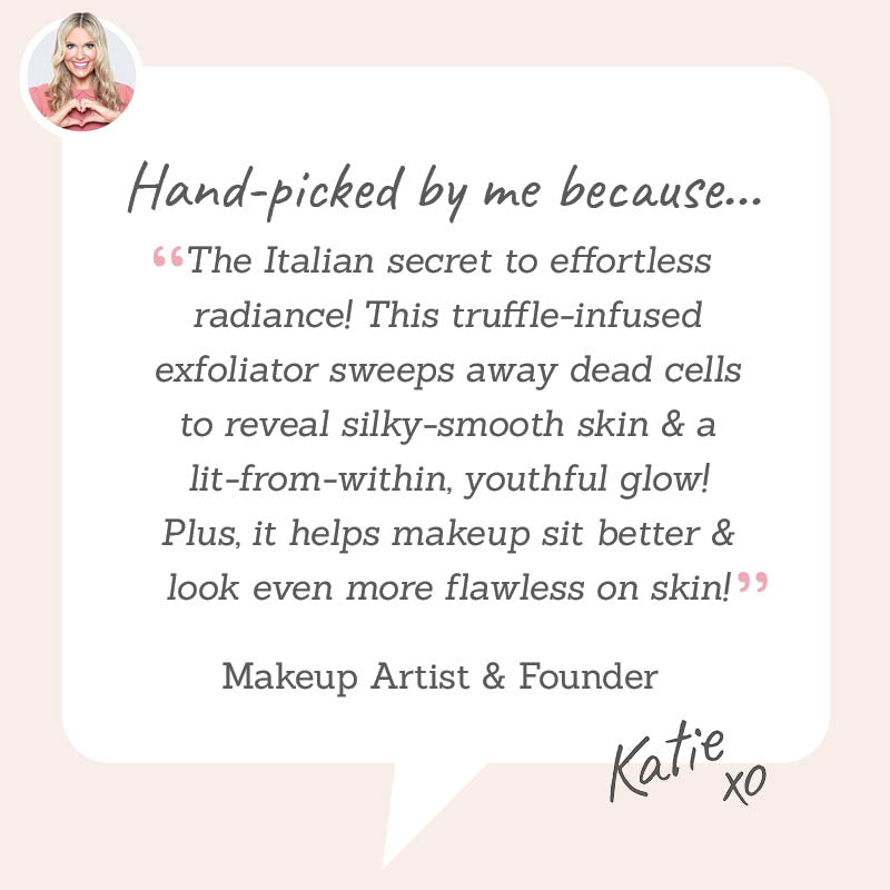 Skin & Co Truffle Therapy Face Gommage Micro-Exfoliator - Hand-picked by Katie for flawless, glowing & more youthful skin