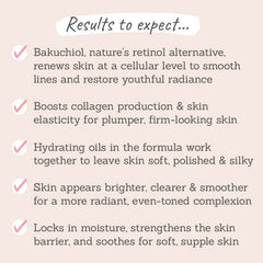 Result to expect - renews, smooths lines & restore radiance, boosts collagen for plumper skin, hydrating formula for brighter, more even & supple skin