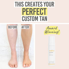 Sontse Golden Hour Express Self-Tan Mousse - This lets you create your perfect custom tan