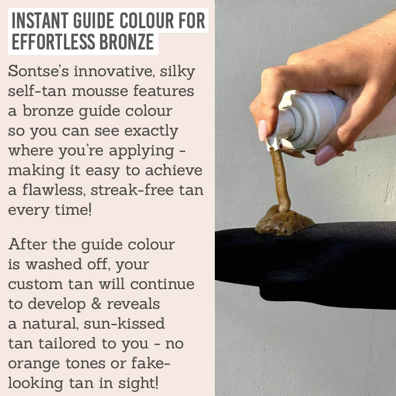 Sontse Golden Hour Express Self-Tan Mousse guide colour