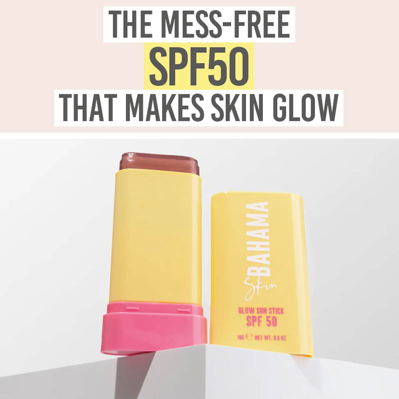 SOSU Bahama Skin Glow Sun Stick SPF50 – Beauty and the Boutique – The mess-free SPF50 that makes skin glow