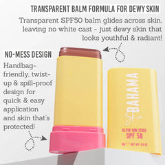 SOSU Bahama Skin Glow Sun Stick SPF50  features