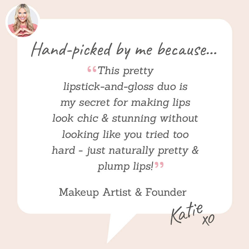 SOSU Ultimate Chic Lip Duo - Hand-picked by Katie for naturally pretty, chic & plump lips!
