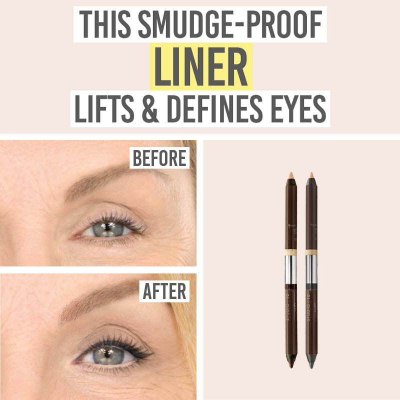 Studio10 I-Lift Longwear Liner before & after results