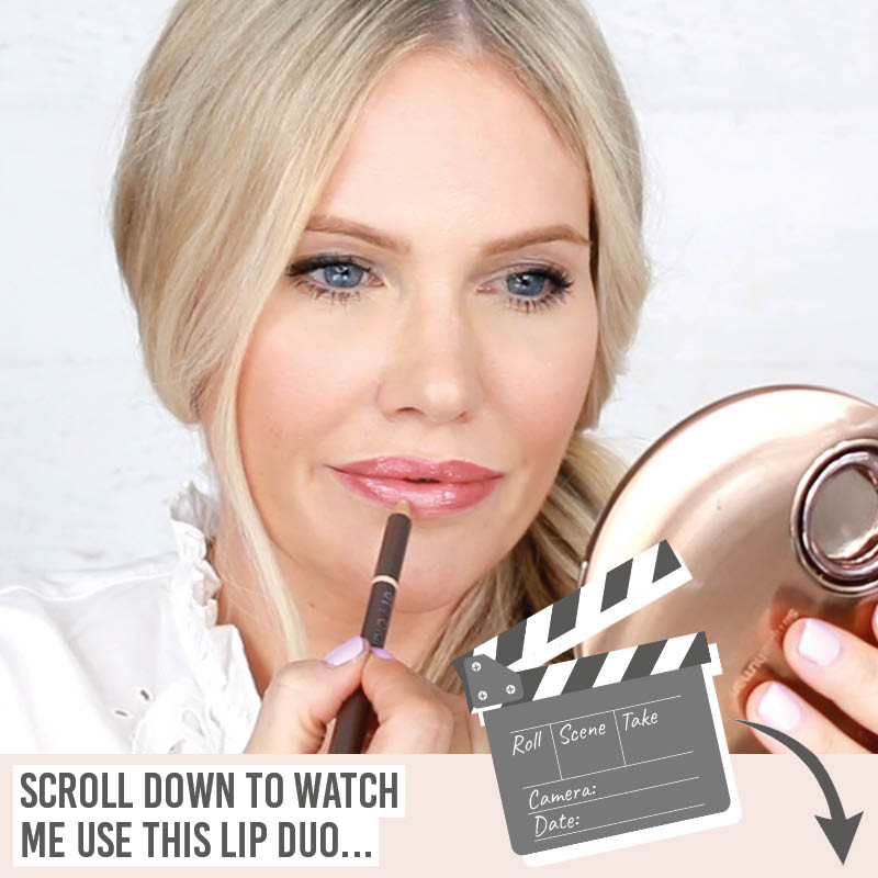 Scroll down to watch the Studio 10 Lip Liner & Plumping Lip gloss Duo video