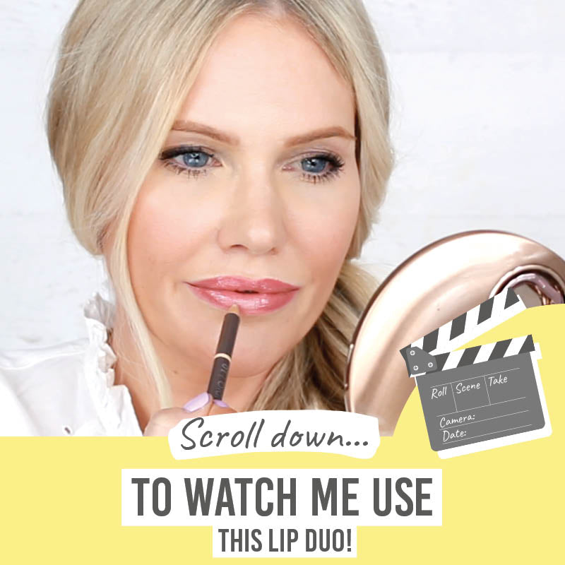 Scroll down to watch the Studio 10 Lip Liner & Plumping Lip gloss Duo video