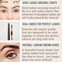 Benefits of Studio 10 Perfect Lash Brown Mascara