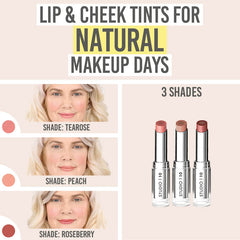 Studio 10 Wake up & Glow Lip & Cheek Tint available in three shades