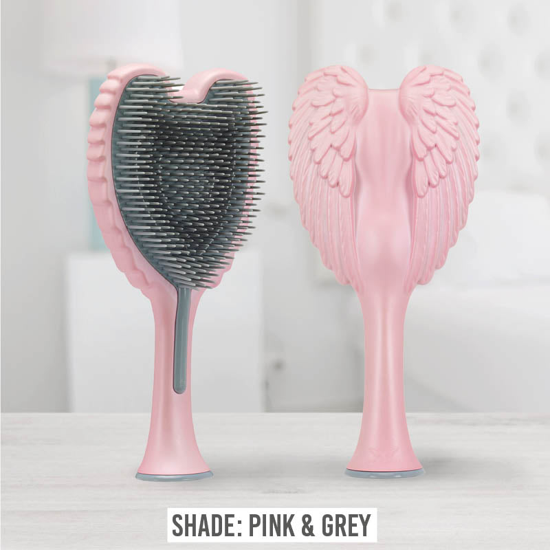 Tangle Angel Hairbrush in shade Pink and Grey